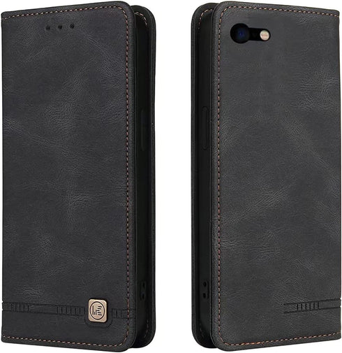iPhone 7/8 Case, iPhone SE 2nd/SE 3rd Case 2022/2020 4.7 inch Wallet Flip Case Credit Card Holder, PU Flip Folio Book Full Body Protection iPhone ...