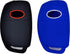 Silicone Rubber Key Fob Cover Compatible with 2019-2013 Hyundai Santa Fe Sport Sonata Tucson Santa Fe OSLOKA-875T (Suitable for Buttons with Eject...