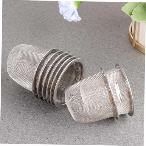 8pcs Mini Kettle Cooking Infuser Tea Diffuser Tea Filter Mesh Coffee Machine Accessories Tea Strainer Filters Steel Tea Strainer Filter Tea Kettle...