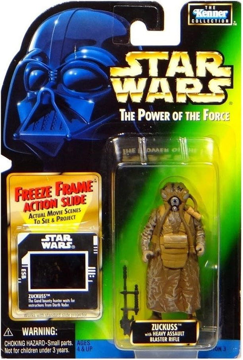 Star Wars POTF2 Power Of The Force ZUCKUSS Action Figure with Freeze Frame...