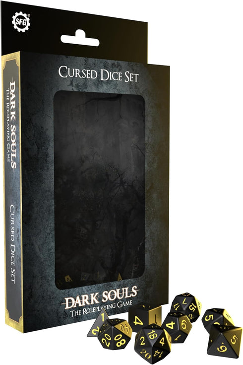 Steamforged Games Dark Souls The Roleplaying Game Cursed Dice Set...