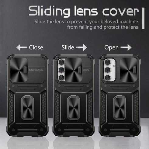 Galaxy A54 5G Case for Samsung Galaxy A54 5G Case with Kickstand Slide Camera Cover Military Grade Protection Shockproof Case for Galaxy A54 5G Ph...
