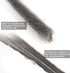 16 Ft (5m) 196 Inch Sliding sash Windows Doors Tape Pile Draught excluder Brush Seal Strip weatherstrip 7mm x 6mm (7/24 1/4 Inch, Gray)...
