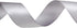 VATIN Double Face Deep Silver Satin Ribbon 1" Continuous 25 Yards,Silver Polyester Fabric Ribbon use for Bows Bouquet, Gift Wrapping, Floral Arran...