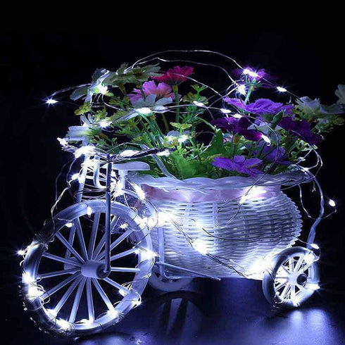 ZNYCYE 10 Pack Fairy Lights Battery Operated?10ft 30 LED String Lights 8 Modes with Timer Waterproof Fairy Lights for DIY Wedding Party Bedroom Ma...