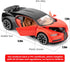 1/32 scale Alloy Toy Car, Bugatti Chiron Model Car, Toy Car with Pull Back Function, Toy Model with Sound and Bright Lights, Toy Car for 3-8 Years...