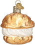 Old World Christmas Cream Puff Blown Glass 2020 Unique Christmas Ornaments for Christmas Tree Decorations...