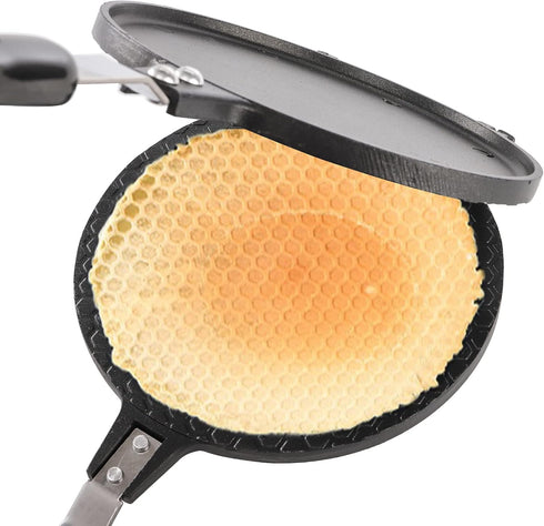 Dicunoy Waffle Cone Maker, Nonstick Ice Cream Cone Maker, 6.7" Egg Roll Crepe Pan, Camp Pancake Crispy Cone Omelet Mold for Waffle Cups, Choco Tac...
