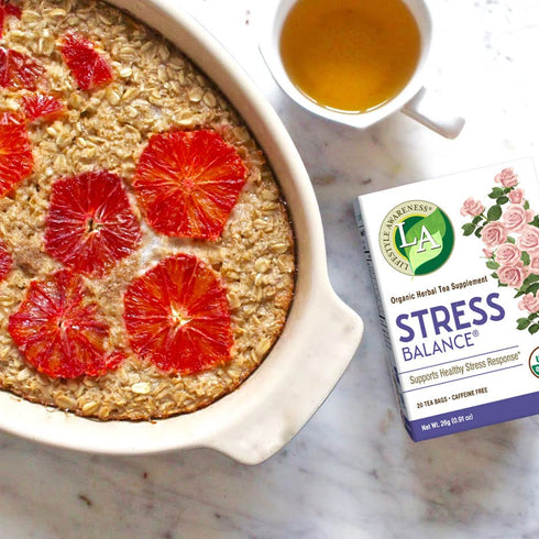 Lifestyle Awareness Stress Balance Tea with Calming Rose Petal, Caffeine Free, 20 Count, 1 pack...