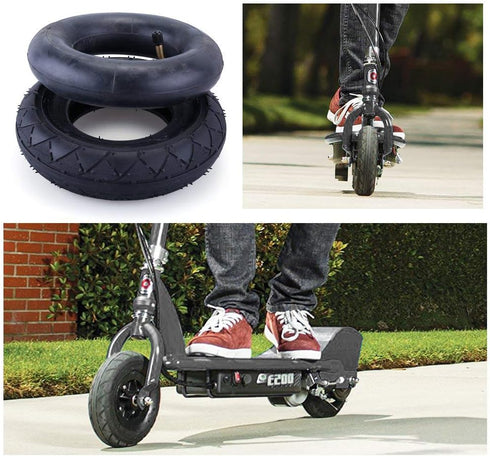 200X50 Tire & Inner Tube Set, 8" x 2" Electric Scooter Tube for Razor E100, E150, E200, Power Core E100, Dune Buggy, ePunk, Crazy Cart, PowerRider...