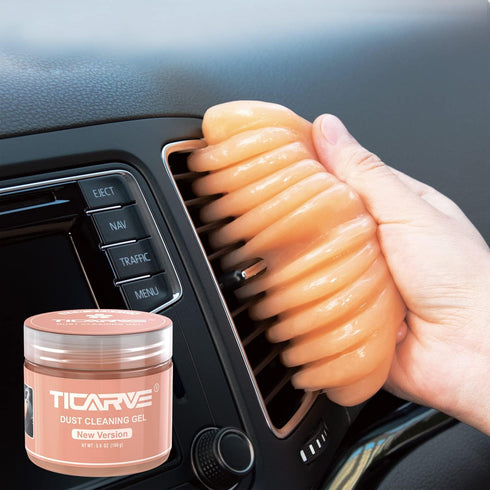 TICARVE Cleaning Gel for Car Detail Putty Car Vent Cleaner Putty Gel Detail Auto Tools Car Interior Cleaner Cleaning Mud for Car and Keyboard Clea...