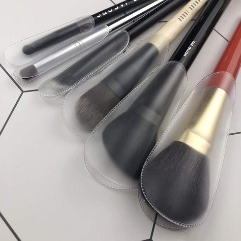 6Pcs Make Up Cosmetic Brushes Guards Protectors Cover Dustproof Portable Makeup Brush Bristles Protective Cover...