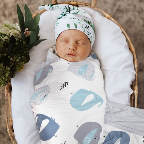 GRSSDER Baby Blankets Super Soft Jersey Knit Swaddle Blanket for Baby Girls and Boys, Double Layer Receiving Blankets 34 x 44 Inches Extra Large f...