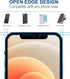 Arae Screen Protector for iPhone 12 / iPhone 12 Pro, HD Tempered Glass Anti Scratch Work with Most Case, 6.1 inch, 3 Pack......