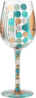 Designs by Lolita “40Th Birthday” Hand-Painted Artisan Wine Glass, 15 oz...