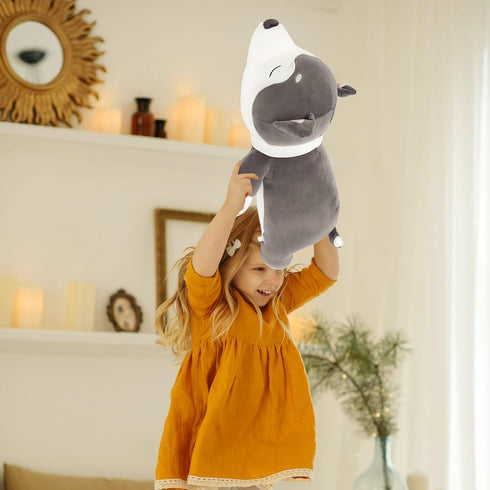 22” Husky Stuffed Animal,Cute Husky Plush Large Dog Stuffed Animals Pillow Soft Huskies Dog Plushie for Kids Baby...