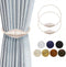 Magnetic Curtain Tiebacks with Upgrade Larger Magnet, 2 Pack 18in European Style Convenient Curtain Holdbacks Decorative Tie Backs for Drapery Hol...