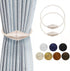 Magnetic Curtain Tiebacks with Upgrade Larger Magnet, 2 Pack 18in European Style Convenient Curtain Holdbacks Decorative Tie Backs for Drapery Hol...