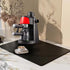 Coffee Mat Coffee Bar Mat Rubber Backed Bar Accessories Super Absorbent Dish Drying Mats for Kitchen Counter, Fit Under Coffee Maker Espresso Mach...