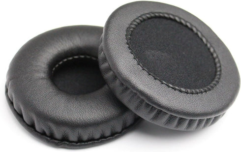 A Pair Black Ear Cushion Replacement Ear Pads Ear Cups For Sony MDR-V150 V250 V300 V100 V200 V400 DR-BT101 ZX100 ZX300 Headphones Headset 70MM...