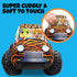 ArtCreativity Safari Plush Monster Truck, 8 Inch Big Monster Truck Stuffed Toy, Cool Animal-Themed Design, Soft Car Toys for Toddlers Car Stuffed ...