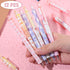 12 Pcs Kawaii Gel Ink Pen 0.5 mm Black Ink Kawaii Pens Retractable Fine Ballpoint Pen Stylish School Pens for Boys Office Girls Stationery Supplie...