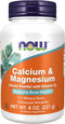 NOW Supplements, Calcium & Magnesium Citrate Powder with Vitamin D3, Supports Bone Health*, 8-Ounce...