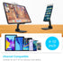 2 Pcs Folding Cell Phone Stand, Fully Adjustable Angle Height Phone Stand for Desk, Foldable/Portable Desktop Phone Holder Compatible with All Pho...