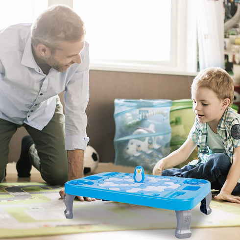 DR.DUDU Ice Breaker Game Save Penguin On Ice Block Family Funny Game Penguin Trap Activate Game Children's Day Gifts...