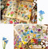 EAMOTOL Vintage Aesthetic Floral Journals Stickers - 100PCS PET Transparent Blue Flowers Plant Materials Scrapbooking Supplies for Daily Planner B...