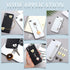 12 Pcs Cell Phone Charm Hook Finger Rings Adhesive Phone Finger Grip Loop Stand Metal Phone Charm Rings Sticky Heart Ring Phone Holder Heart Phone...