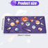 Solar System Puzzle, 11.42x5.91 Inch Space Wooden Jigsaw Puzzle Solar Planets Toys for Kids Preschool Learning Project Early Childhood Games Gift ...