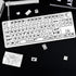Custom Keycaps, 138 Keys Black and White PBT Cute Keycaps, Cherry Profile Dye Sublimation Themed Keycaps Set for Cherry Gateron MX Switches Mechan...