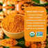 SPICE TRAIN, Organic Turmeric Powder with Curcumin (397g/14oz) Lab Tested for Heavy Metal | USDA Organic, Gluten Free & Vegan | Made from Turmeric...
