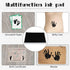 Ink Pad, 5x4'' Washable Non-Toxic Ink Stamp Pad for Baby Footprint Handprint, Black...