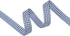 VATIN Navy and White Gingham Ribbon, Each Roll Measuring 5/8 Inch Wide by 10 Yards Long, Featuring Polyester Woven Edges, Perfect for Gift Wrappin...