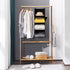 Hanging Closet Organizer, 3-Shelf Closet Hanging Storage Shelves, Black...