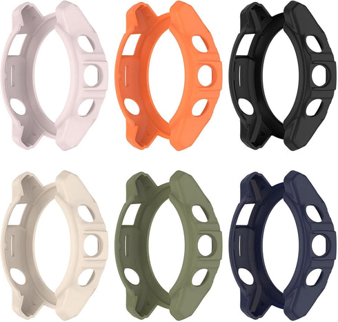 Protective Case for Garmin Fenix 7X/Fenix 7X Pro/EPIX Pro 51mm Case Cover Bumper Shell TPU Anti-Scratch Frame for Garmin EPIX Pro 51mm/Fenix 7X/Fe...