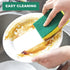 Individually Wrapped Sponges, Kitchen Dishwashing Sponge Bulk, Non Scratch Dishes Scouring Pad Dishcloth, Odor-Free Sponge Wipes for Household Cle...