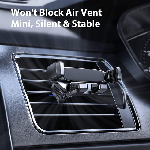 Phone Mount for Car Phone Holder Gravity Phone Holder Car Mount for iPhone Air Vent Clip Cell Phone Holder Mount Cradle Fit Smartphone...