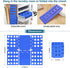 t Shirt Folder Clothes Folding Board Plastic Laundry Folder Home Storage Tool for Adults and Children, Blue...