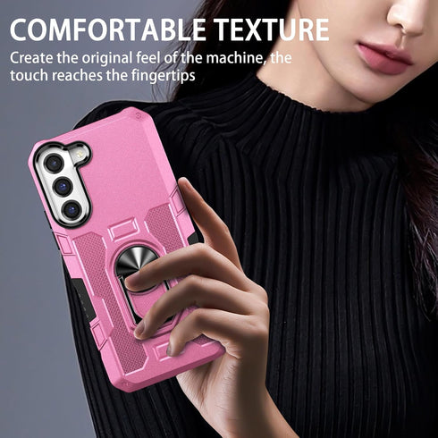 for Samung Galaxy S22 Plus Case S22+ Plus Case with Ring Kickstand Military Grade Shockproof Case Cover Anti-Scratch Protective Armor for Galaxy S...