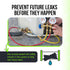 Leak Saver Direct Inject AC Leak Sealer Small System | AC Stop Leak for Most HVAC Systems Up to 1 Ton | Works with All Systems & AC Refrigerants |...
