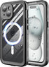 Mangix for iPhone 15 Plus Case,Magnetic Compatible with Mag-Safe Charging,Waterproof with Built-in Screen Protector Military Grade Drop Tested Rug...