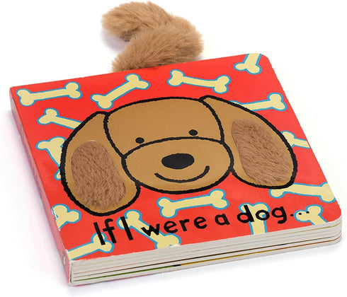 Jellycat Baby Touch and Feel Board Books, If I Were a Dog...