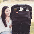 Diono Buggy Buddy Universal Stroller Organizer with Cup Holders, Secure Attachment, Zippered Pockets, Safe & Secure, Black...