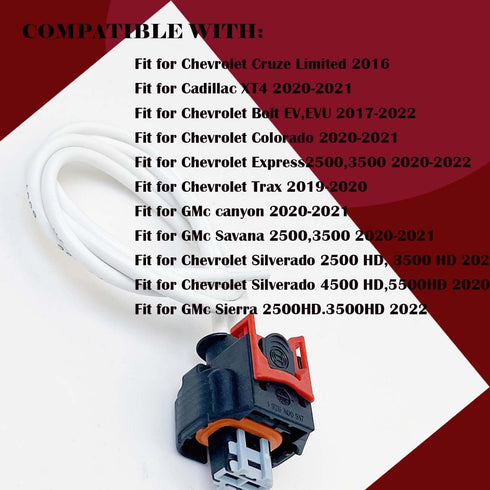 PT3739 Injector Pigtail Connector Compatible with Duramax L5P Engine V8 6.6L Replacement for 19368140 Fuel Injector Pigtail Connector Kit 2pcs...