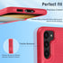 FNTCASE for Samsung Galaxy S23 Case: Dual Layer Heavy Duty Cell Phone Protective Cover Shockproof Rugged with Non-Slip Textured - Military Drop Pr...