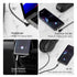 3.5mm Audio Cable 3ft, Stereo Aux 3.5mm to 3.5mm Cable 90 Degree Aux Cable Aux 3.5mm Male to Male Right Angle TRS Cable Compatible for Headphone,T...
