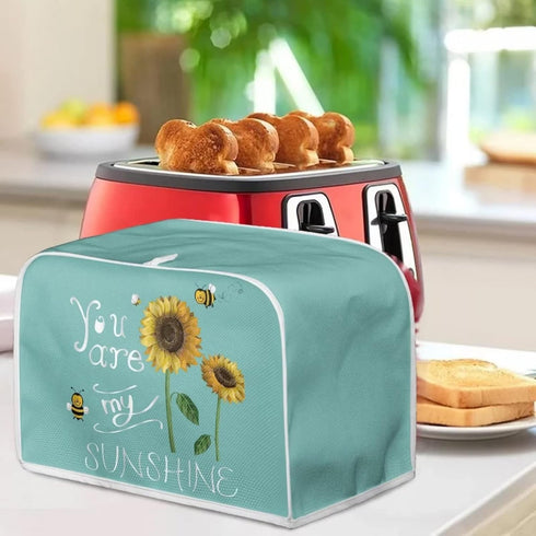 2 Slice Toaster Dust Cover Bread Machine Oven Dustproof Cover Kitchen Bakeware Protector Dustproof Fingerprint Protection for Women Gift(11.4 x 7....